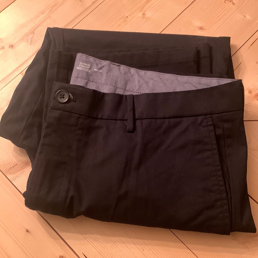 Old Navy Ultimate Straight Built in Flex Mens Pants